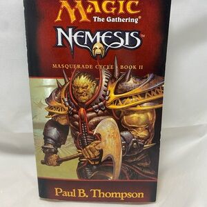 Magic The Gathering Nemesis Masquerade cycle  2000 book 2 Wizards Coast Thompson
